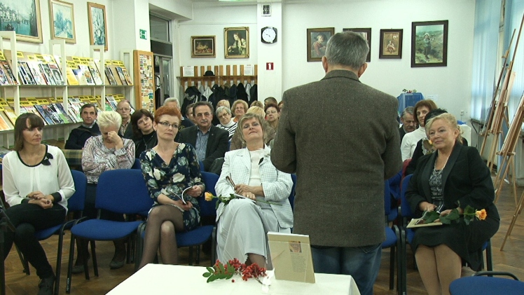Promocja tomiku poezji ?Po tamtej stronie słońca? Danuty Łakomskiej
