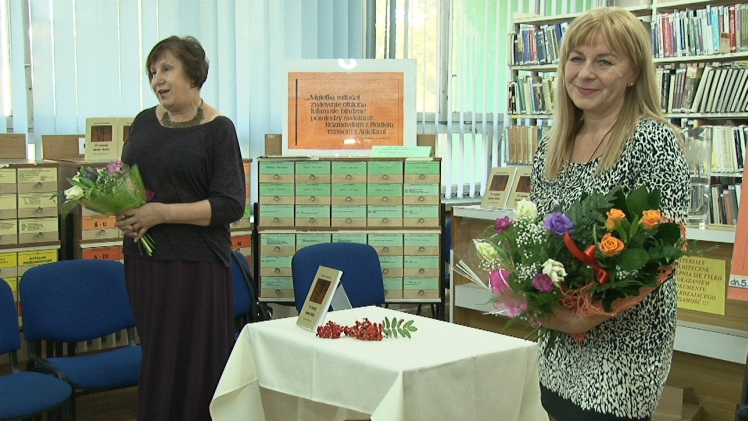 Promocja tomiku poezji ?Po tamtej stronie słońca? Danuty Łakomskiej