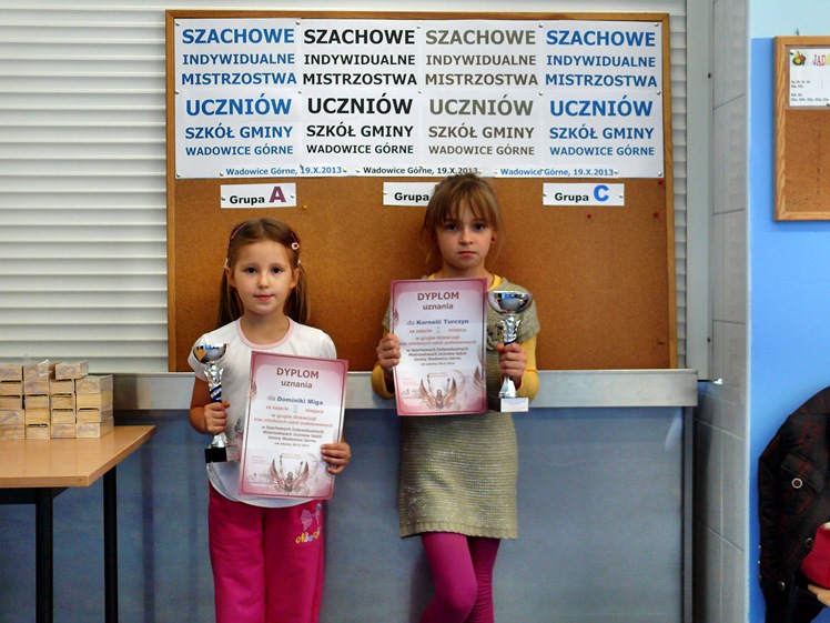 Indywidualne Mistrzostwa Uczniów Szkół z Gminy Wadowice Górne w szachach