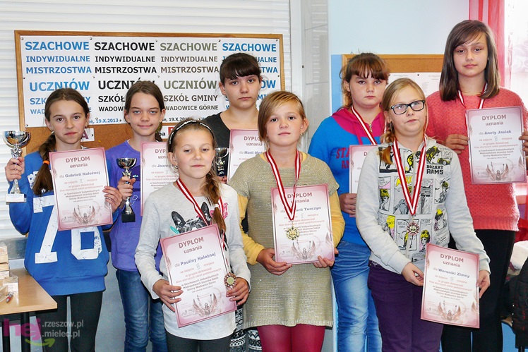 Indywidualne Mistrzostwa Uczniów Szkół z Gminy Wadowice Górne w szachach