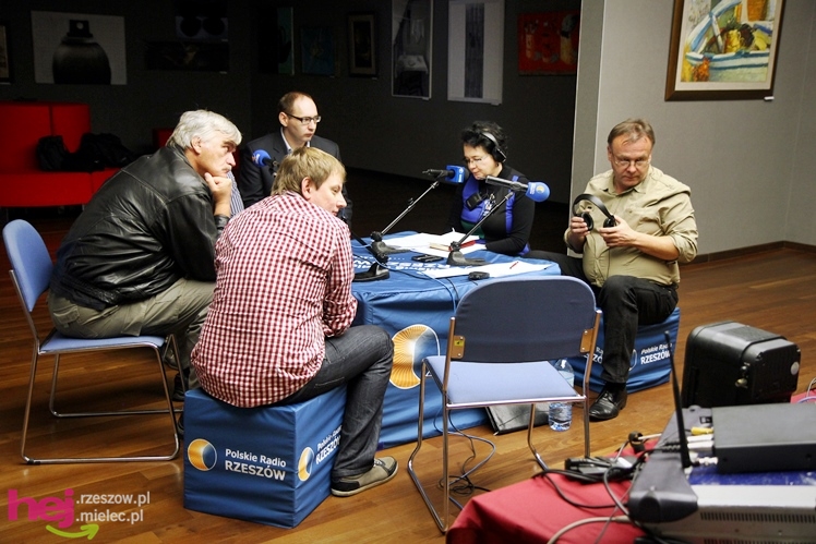Radio Rzeszów nadawało z Mielca. Studio w Galerii Domu Kultury