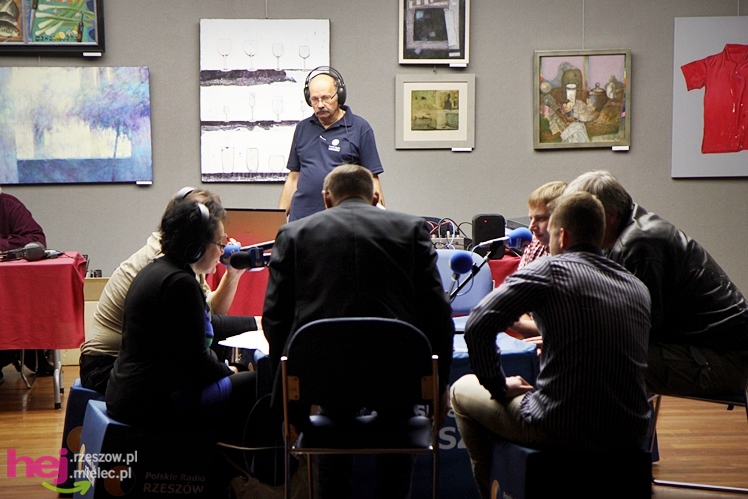Radio Rzeszów nadawało z Mielca. Studio w Galerii Domu Kultury