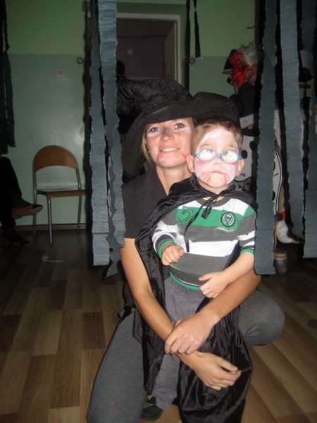 Wychowankowie OREW w klimacie Halloween
