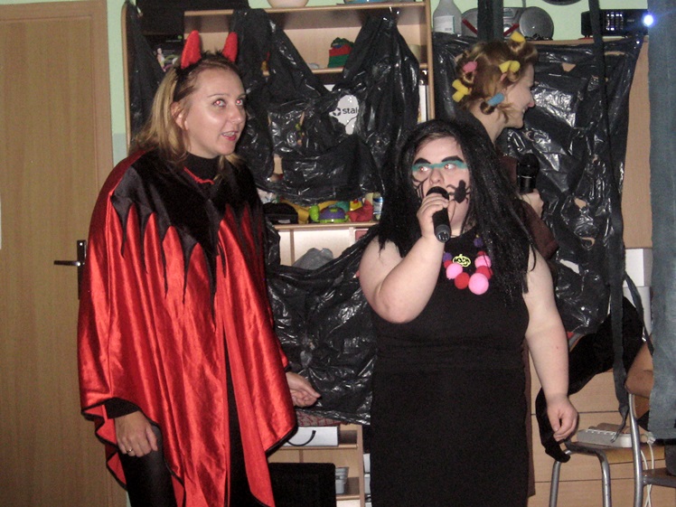 Wychowankowie OREW w klimacie Halloween