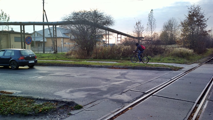 Do pracy na strefę rowerem, ale? jakie są ścieżki, każdy widzi