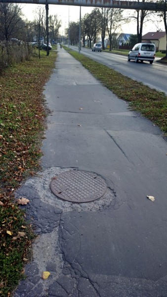 Do pracy na strefę rowerem, ale? jakie są ścieżki, każdy widzi