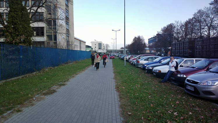 Do pracy na strefę rowerem, ale? jakie są ścieżki, każdy widzi