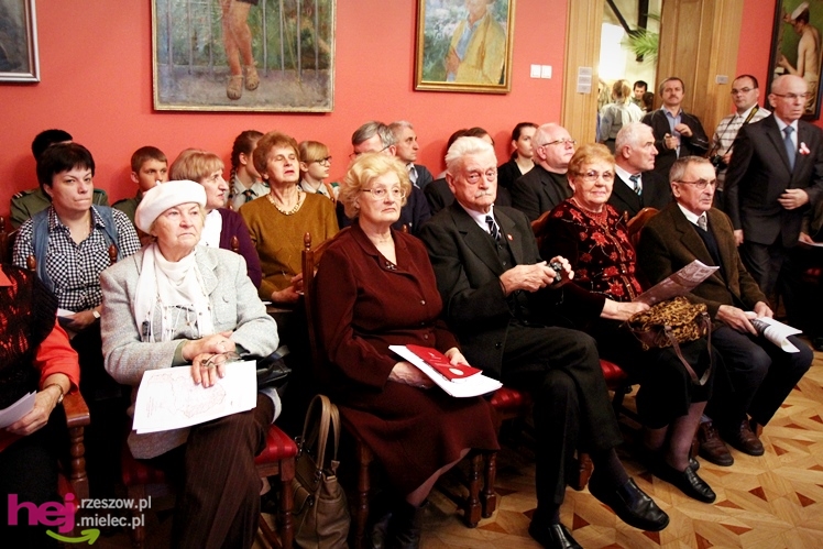 Świętowali odzyskanie niepodległości w Pałacyku Oborskich