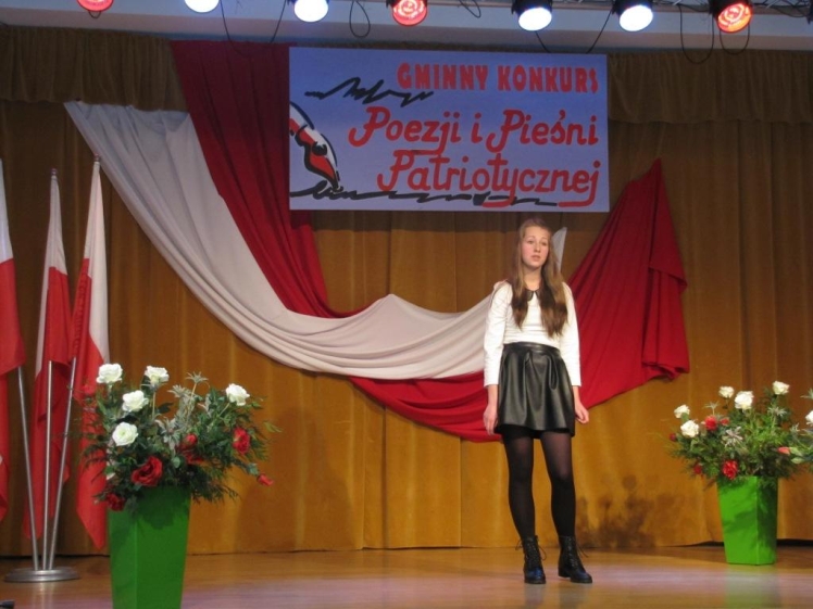 Gminny Konkurs Poezji i Pieśni Patriotycznej w Chorzelowie