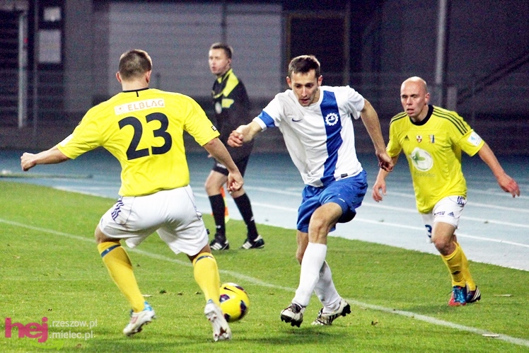 Bez bramek przy Solskiego: Stal Mielec - Olimpia Elbląg