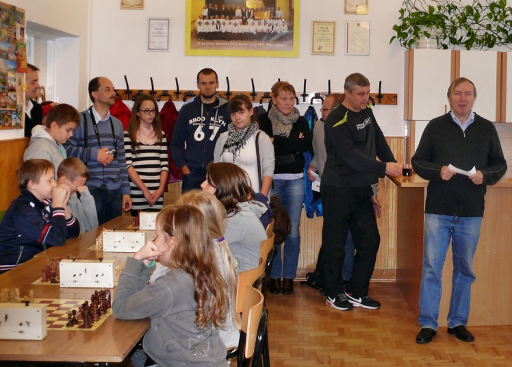 Rejonowy finał w szachach drużynowych szkół
