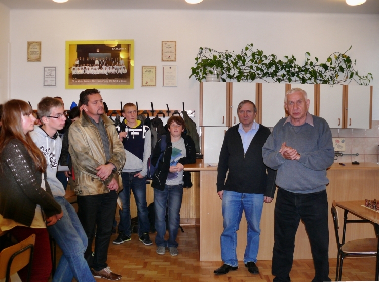 Rejonowy finał w szachach drużynowych szkół