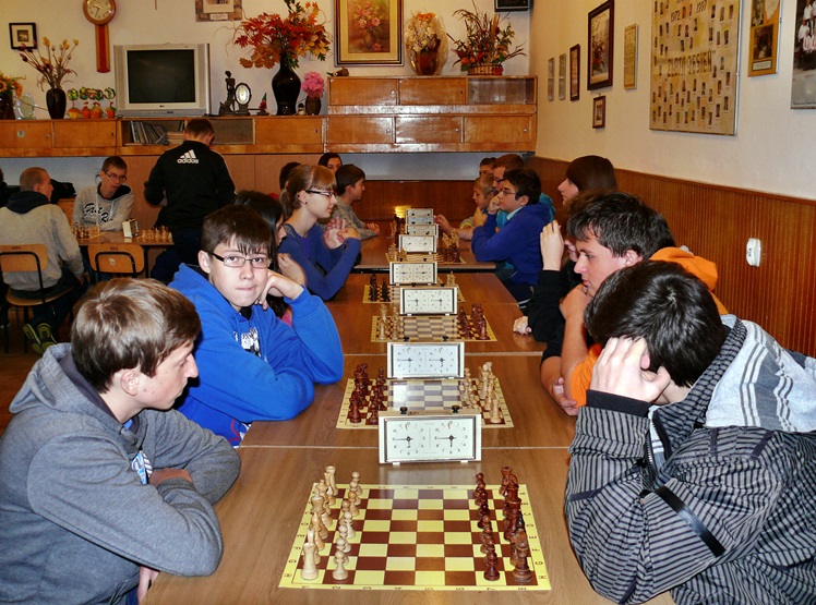 Rejonowy finał w szachach drużynowych szkół