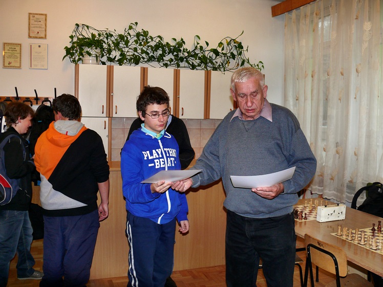 Rejonowy finał w szachach drużynowych szkół