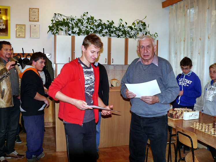 Rejonowy finał w szachach drużynowych szkół