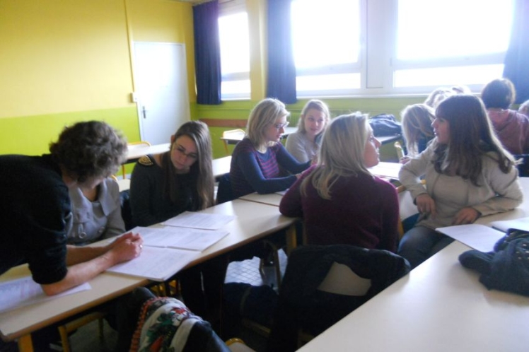 Uczniowie ZSB obradowali w Lille