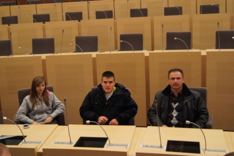 Uczniowie ZSB obradowali w Lille