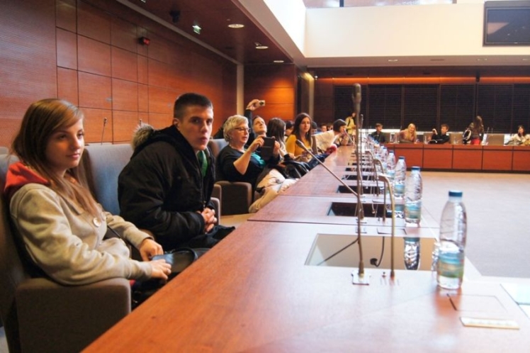 Uczniowie ZSB obradowali w Lille