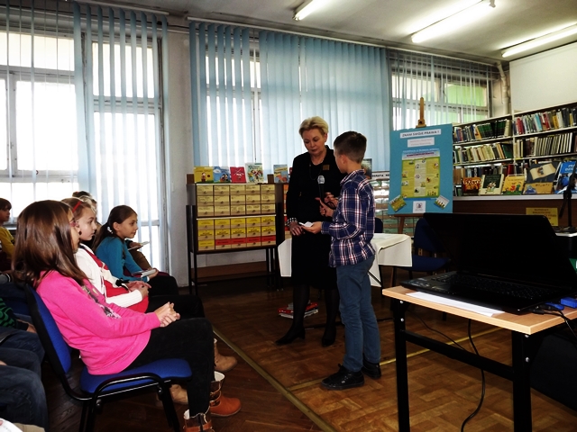 Posłanka rozmawiała z dziećmi o prawach dzieci