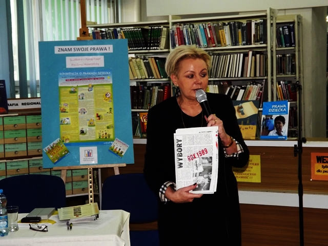 Posłanka rozmawiała z dziećmi o prawach dzieci