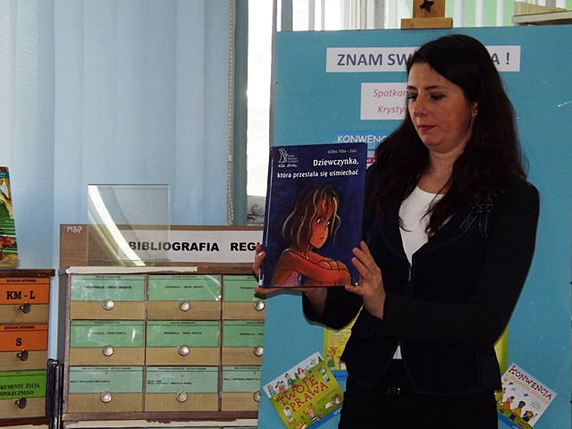 Posłanka rozmawiała z dziećmi o prawach dzieci