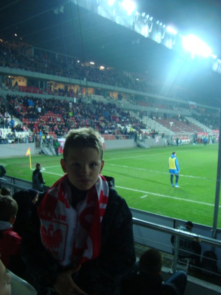 Młodzi piłkarze Stali Mielec w Krakowie: grali i oglądali mecz Polski U21