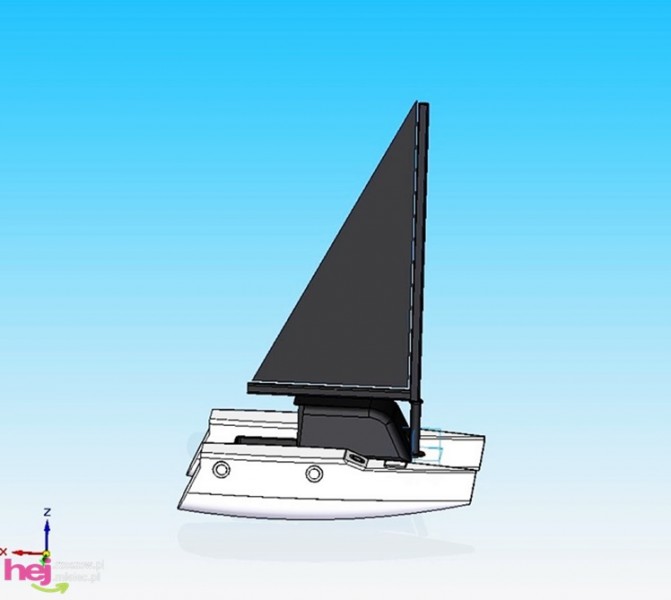 W małym warsztacie buduje prawdziwy katamaran! Chce zabrać niepełnosprawne dzieci w rejs!