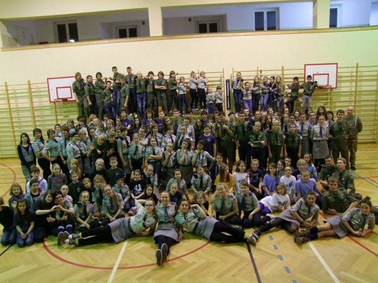 Rekordowy jesienny biwak mieleckich harcerzy ZHP