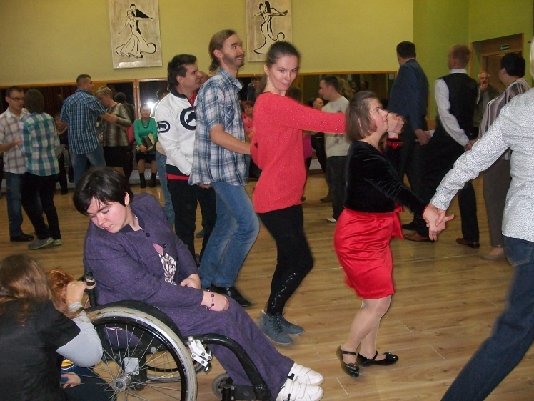 Spotkanie andrzejkowe z dziećmi niepełnosprawnymi w SDK