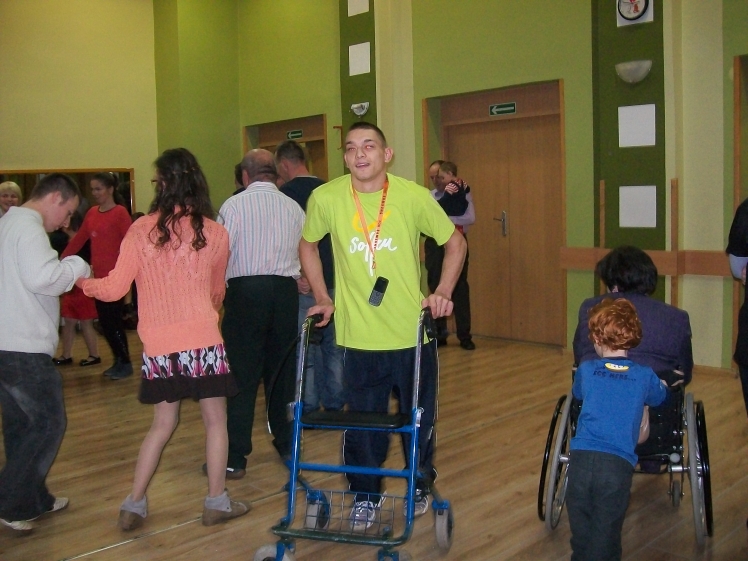 Spotkanie andrzejkowe z dziećmi niepełnosprawnymi w SDK