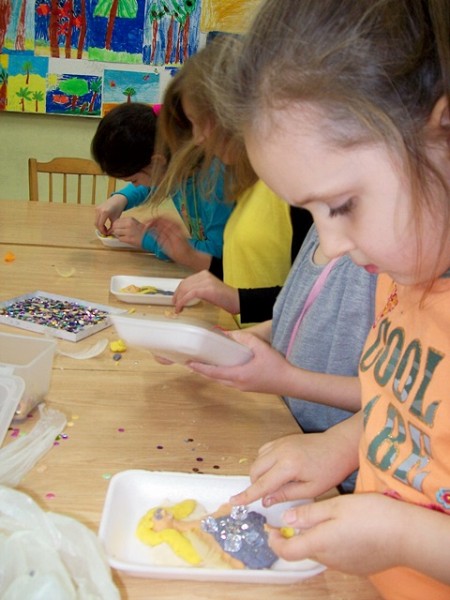 Pierwszy dzień aniołkowej akcji - powstały urocze aniołki?