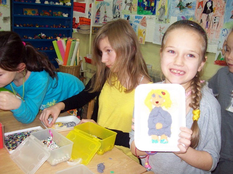 Pierwszy dzień aniołkowej akcji - powstały urocze aniołki?