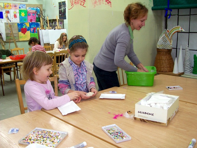 Pierwszy dzień aniołkowej akcji - powstały urocze aniołki?