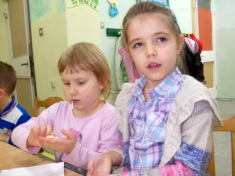 Pierwszy dzień aniołkowej akcji - powstały urocze aniołki?