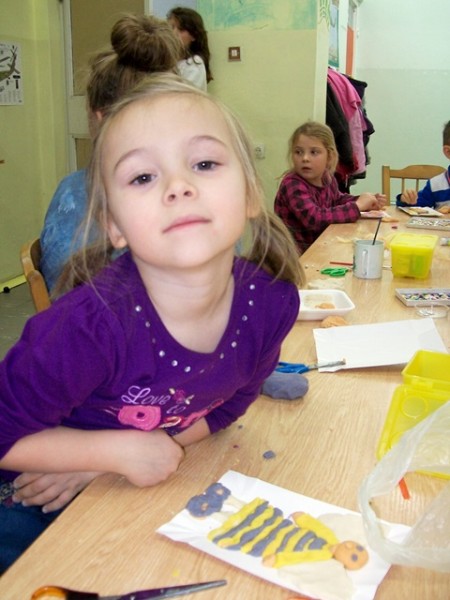 Pierwszy dzień aniołkowej akcji - powstały urocze aniołki?