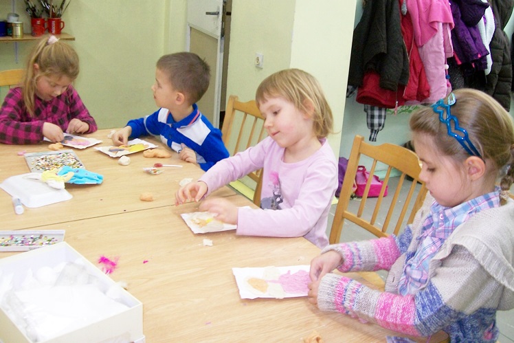 Pierwszy dzień aniołkowej akcji - powstały urocze aniołki?