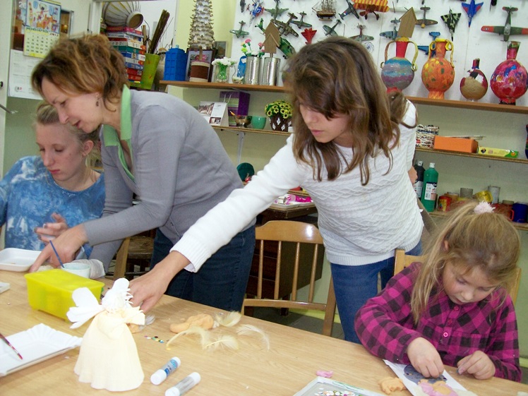 Pierwszy dzień aniołkowej akcji - powstały urocze aniołki?