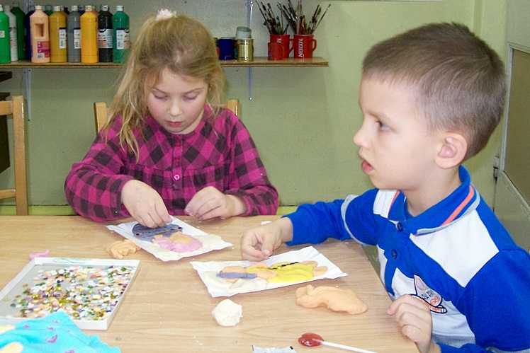 Pierwszy dzień aniołkowej akcji - powstały urocze aniołki?