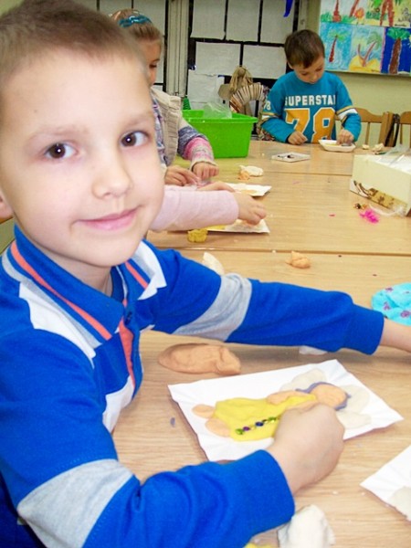 Pierwszy dzień aniołkowej akcji - powstały urocze aniołki?