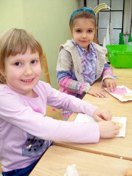 Pierwszy dzień aniołkowej akcji - powstały urocze aniołki?