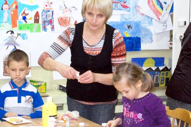 Pierwszy dzień aniołkowej akcji - powstały urocze aniołki?