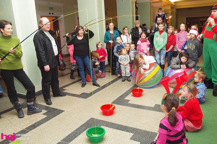 Święty Mikołaj spotkał się z małymi mieszkańcami Mielca