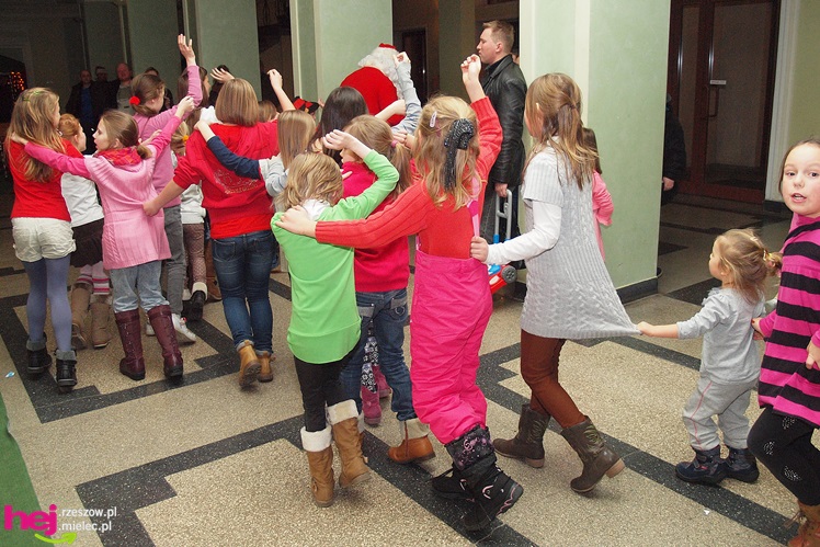 Święty Mikołaj spotkał się z małymi mieszkańcami Mielca