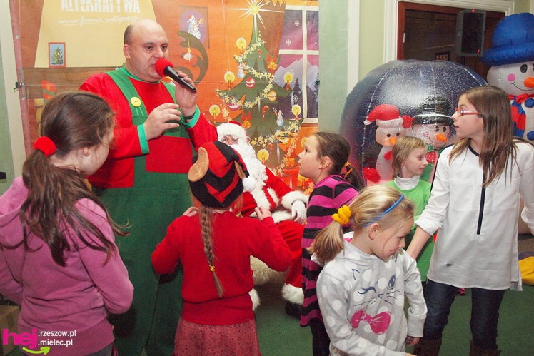 Święty Mikołaj spotkał się z małymi mieszkańcami Mielca