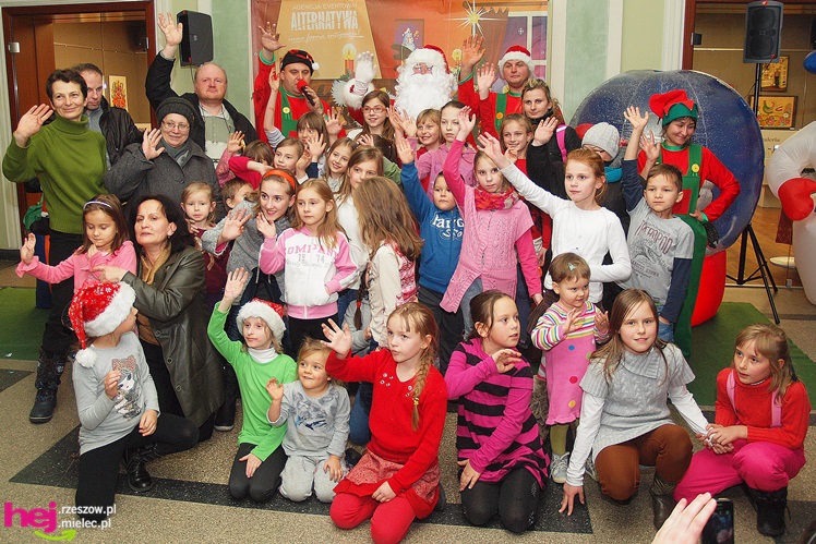 Święty Mikołaj spotkał się z małymi mieszkańcami Mielca