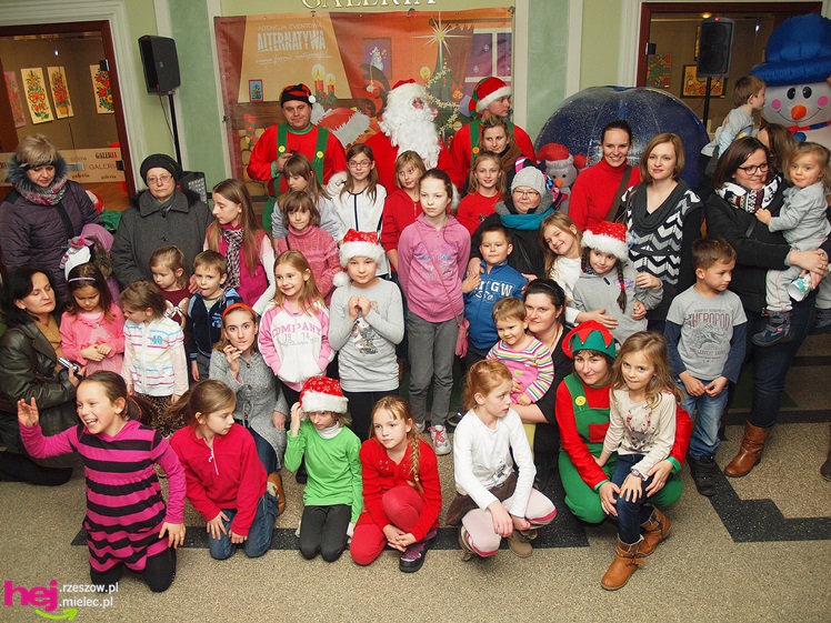 Święty Mikołaj spotkał się z małymi mieszkańcami Mielca