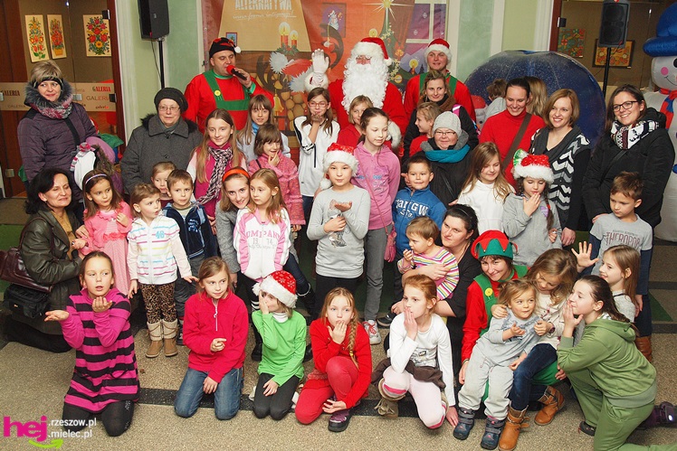Święty Mikołaj spotkał się z małymi mieszkańcami Mielca