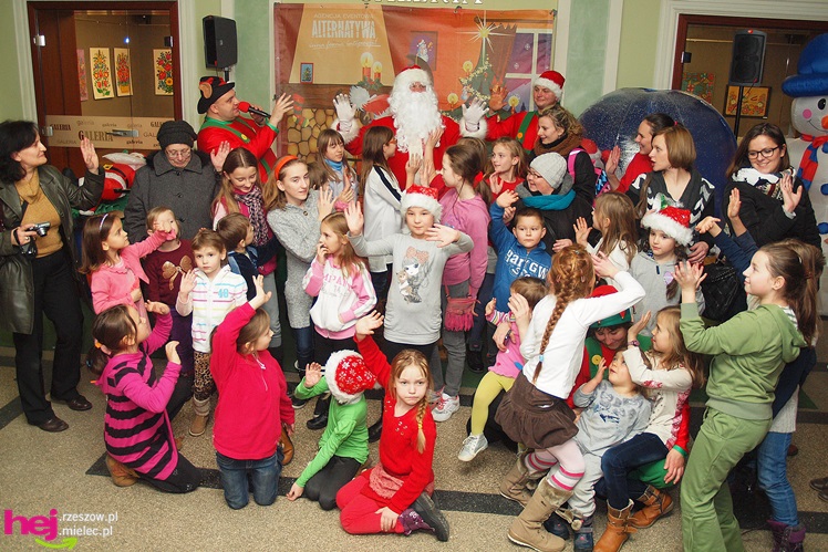 Święty Mikołaj spotkał się z małymi mieszkańcami Mielca
