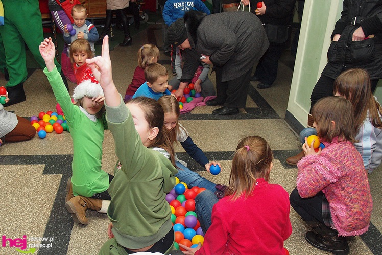Święty Mikołaj spotkał się z małymi mieszkańcami Mielca