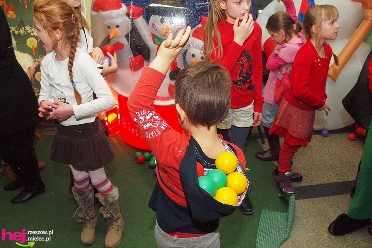 Święty Mikołaj spotkał się z małymi mieszkańcami Mielca
